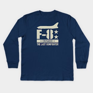 F-8 Crusader Kids Long Sleeve T-Shirt